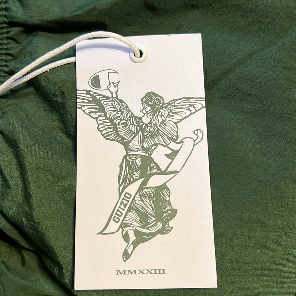 Champion Green Track Pants with White Stripes - Picture 5 of 5